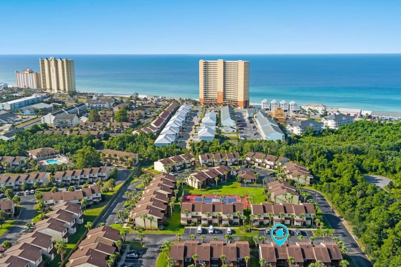 파나마 시티 Experience Starlit Nights From Beach Happy'S Balcony Overlooking The Community Pool At Beachwalk 빌라 외부 사진